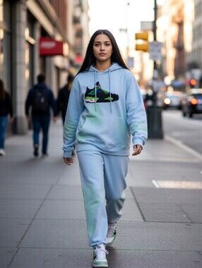 Mostly Heard Rarely Seen 8-bit Sneaker Print Hoodie